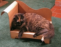 evilmadscientist Cats Chaise Longue